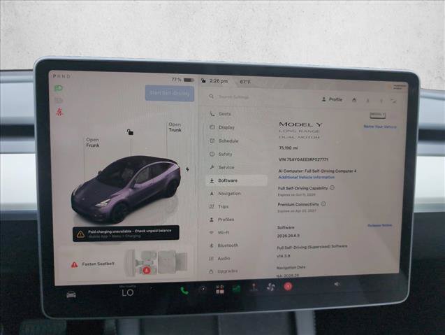 Used 2024 Tesla Model Y Long Range AWD/4WD image 15
