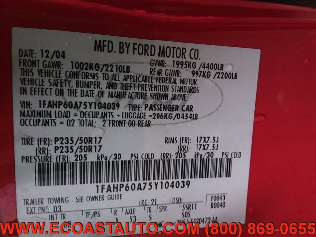 Used 2005 Ford Thunderbird Deluxe RWD image 19
