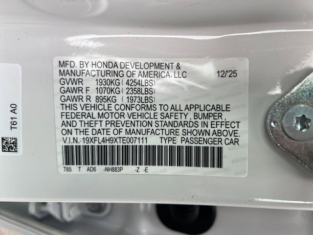 New 2026 Honda Civic Sport Touring image 18