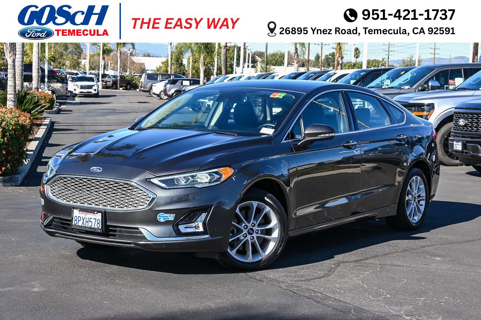 Used 2020 Ford Fusion Energi Titanium
