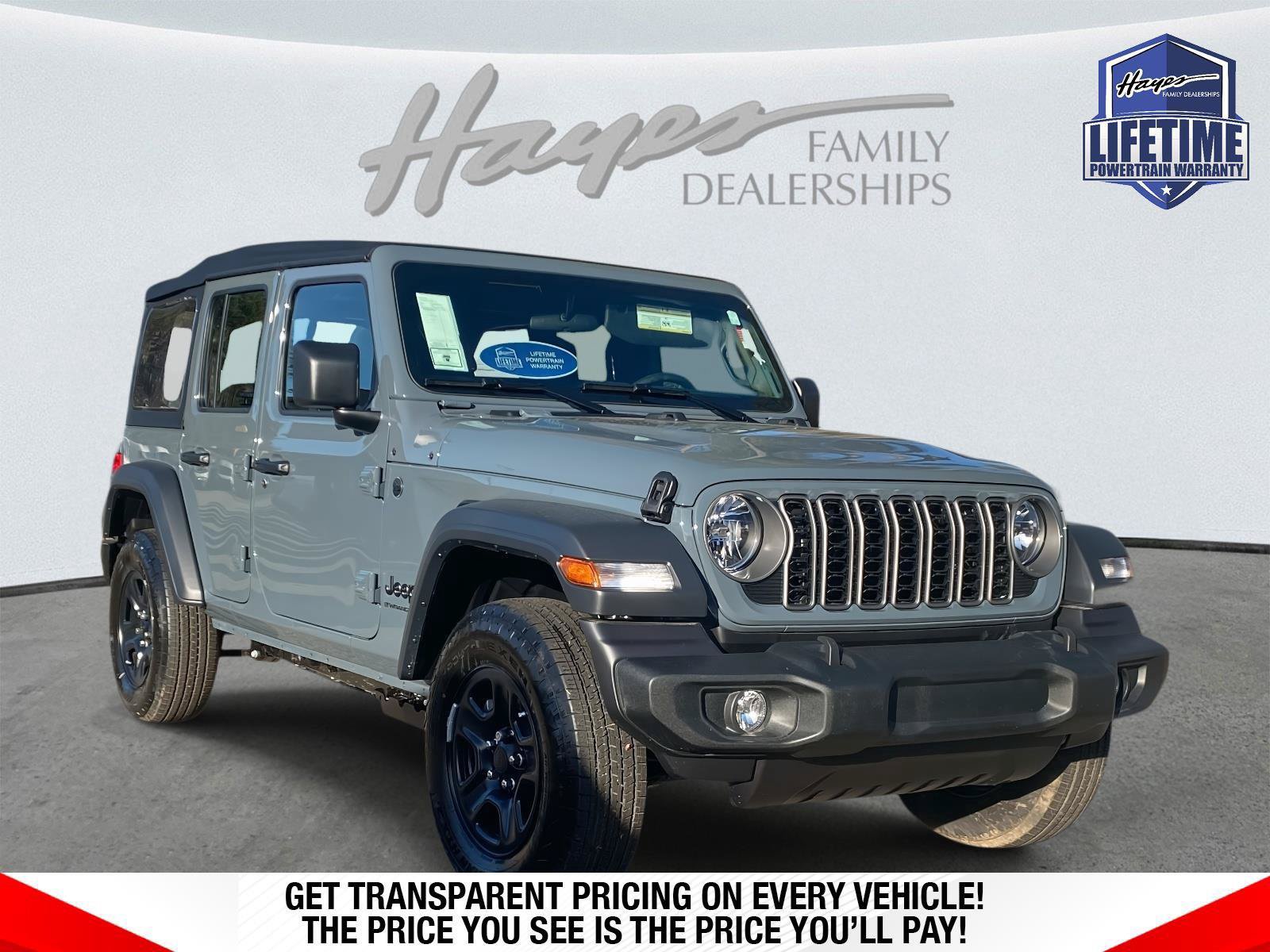 New 2026 Jeep Wrangler Unlimited Sport