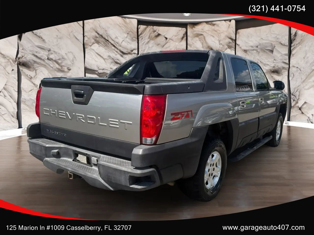 Used 2003 Chevrolet Avalanche 4x4 w/ Suspension Package, Off-Road image 7