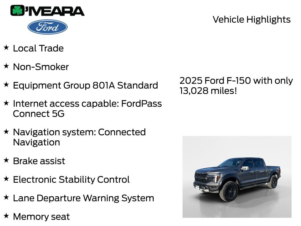 Used 2025 Ford F150 Raptor AWD/4WD image 8