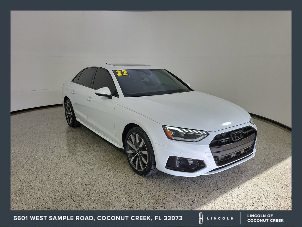 Used 2022 Audi A4 2.0T Premium Plus w/ Premium Plus Package AWD/4WD 360° Tour
