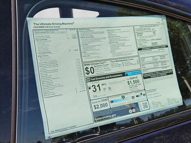 Certified 2026 BMW 228i image 21