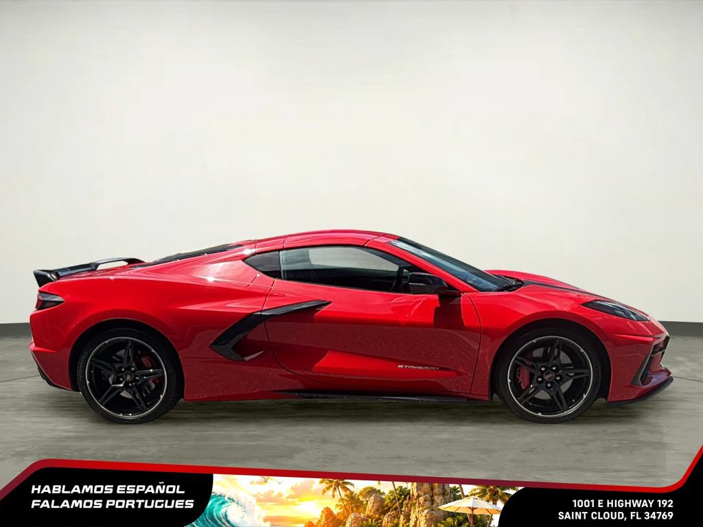 Certified 2024 Chevrolet Corvette Stingray Coupe w/ Z51 Performance Package RWD image 8