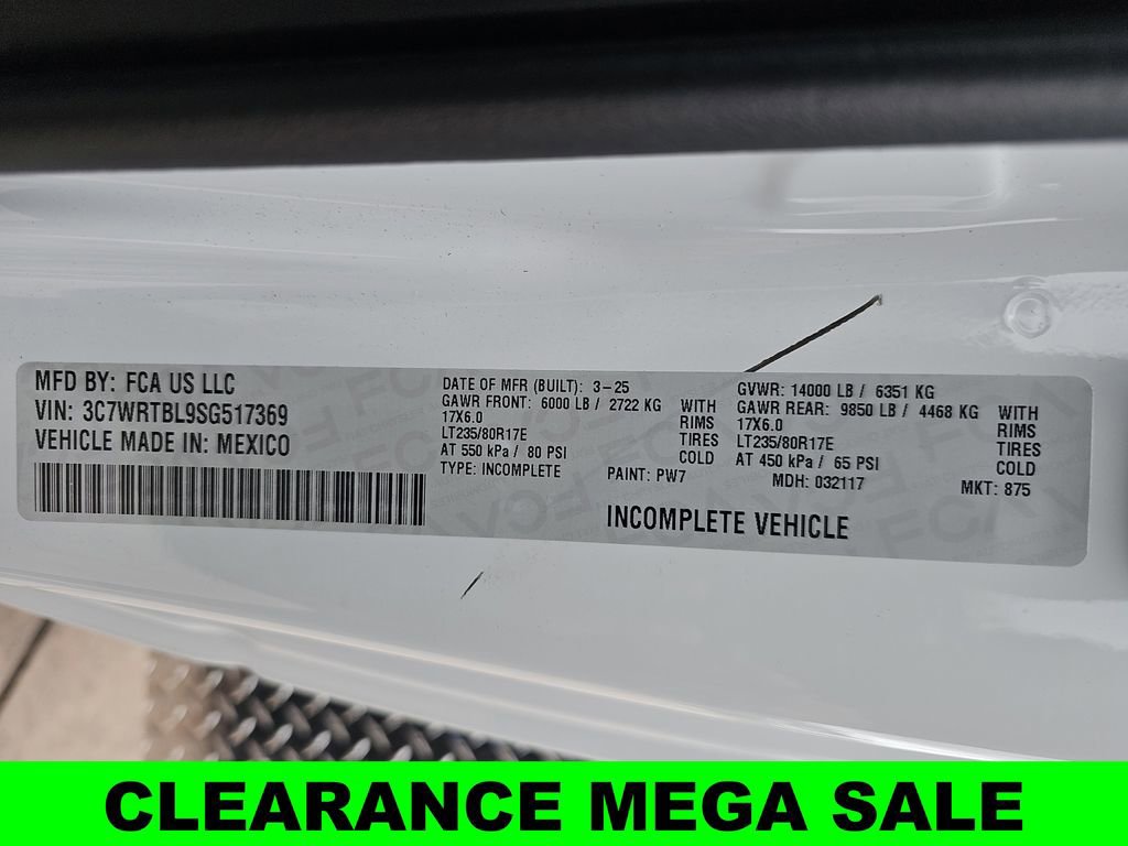 New 2025 RAM 3500 Tradesman image 42