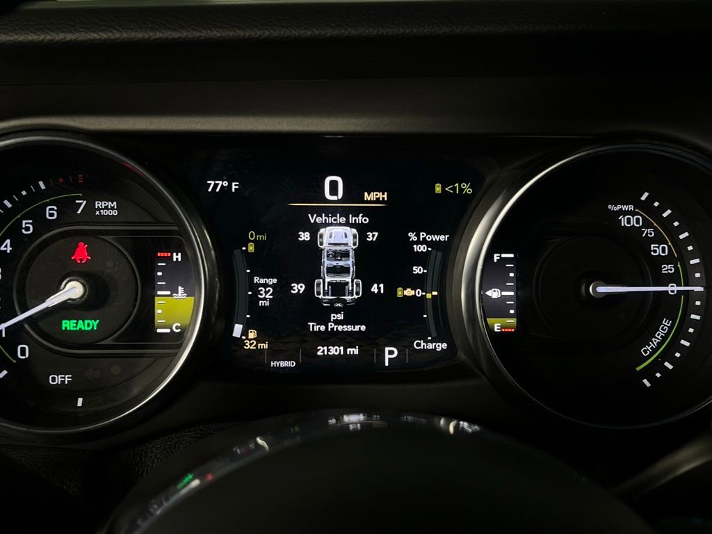 Used 2021 Jeep Wrangler Unlimited Rubicon 4xe w/ Steel Bumper Group image 13