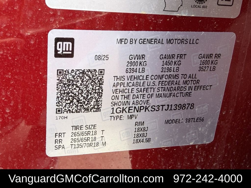 New 2026 GMC Acadia AT4 w/ LPO, Floor Liner Package AWD/4WD image 25