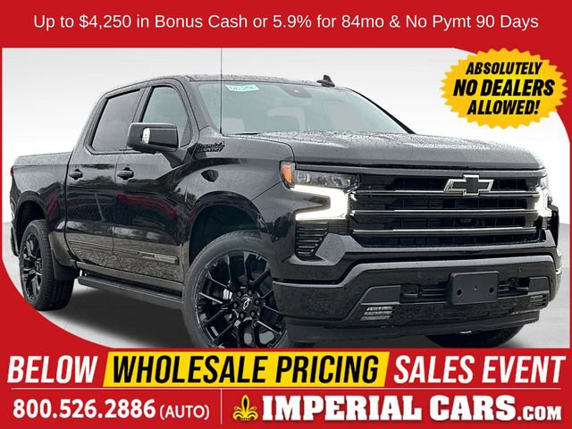 New 2026 Chevrolet Silverado 1500 High Country w/ Midnight Edition AWD/4WD image 1