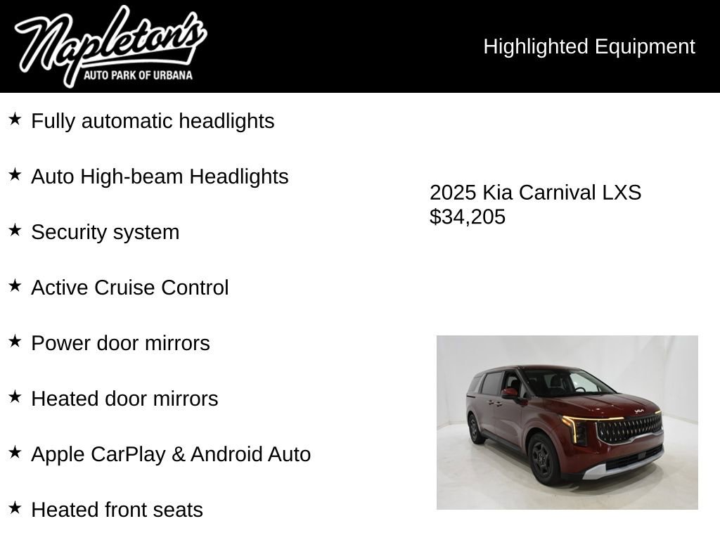 Used 2025 Kia Carnival FWD image 16
