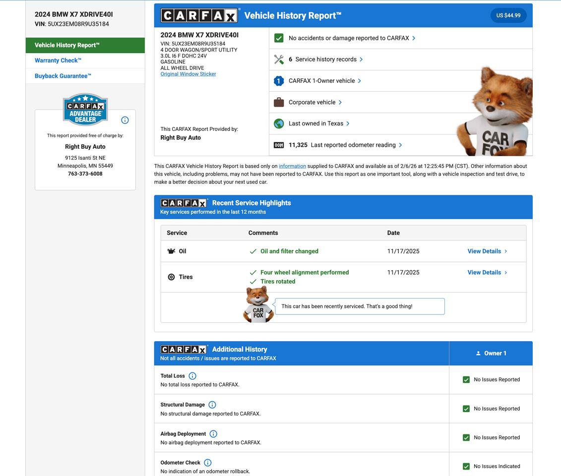 Used 2024 BMW X7 xDrive40i w/ Executive Package image 25