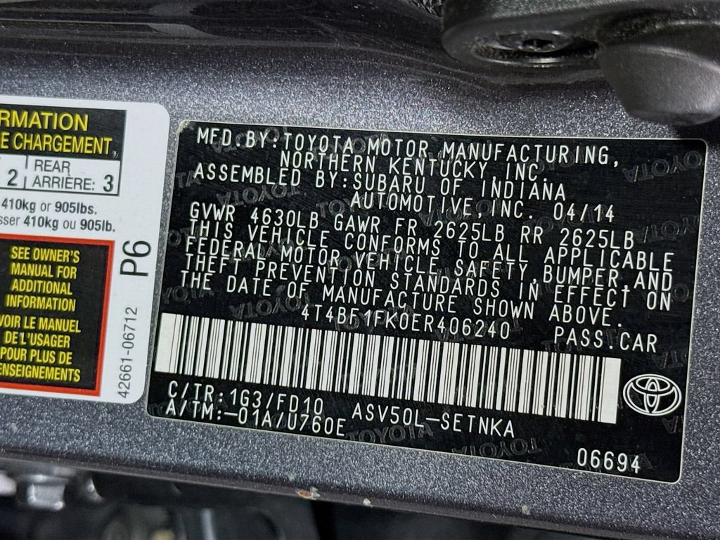 Used 2014 Toyota Camry LE FWD image 33