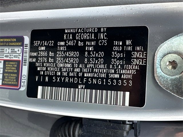 Used 2022 Kia Sorento X-Line EX image 33