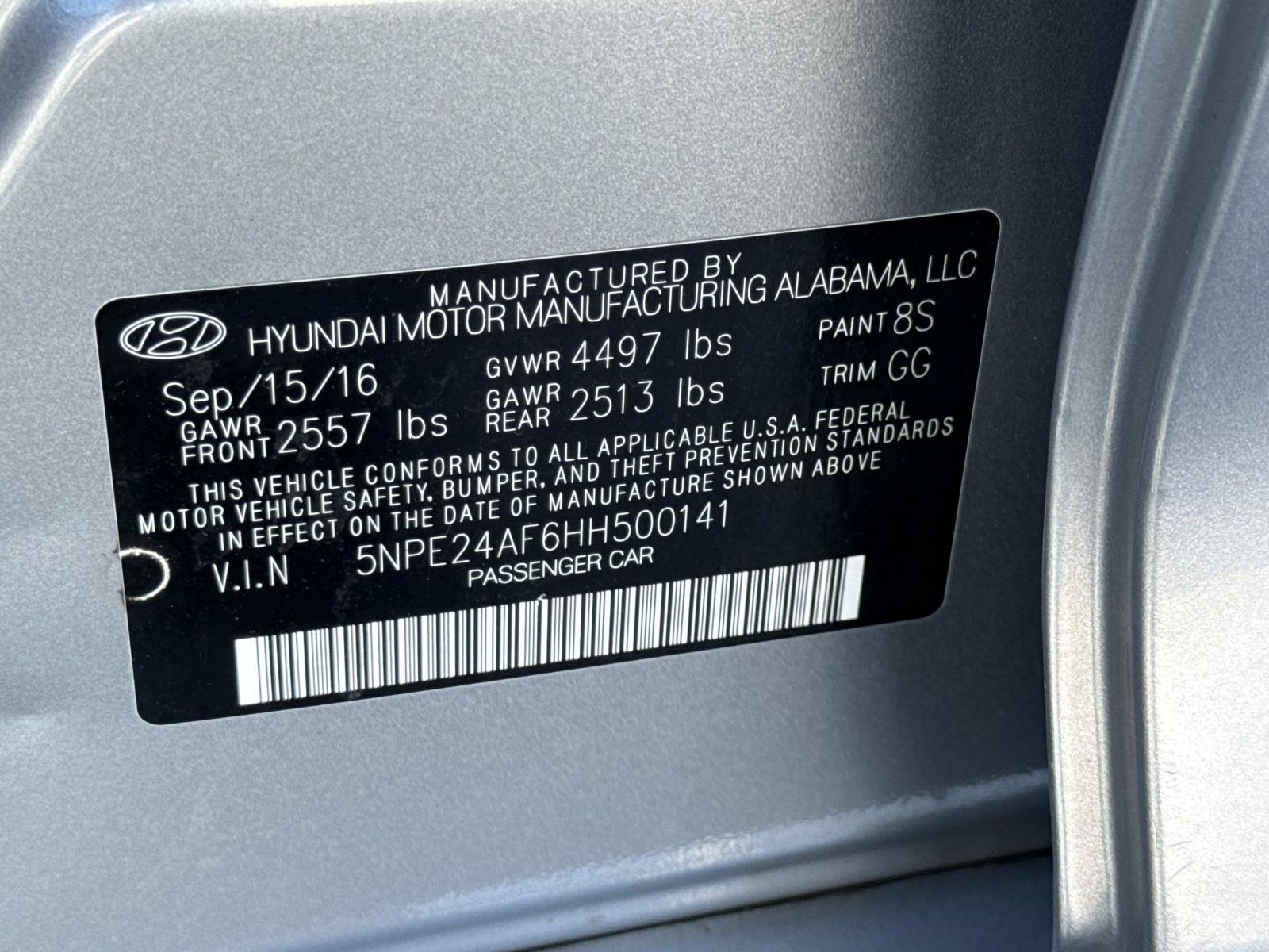 Used 2017 Hyundai Sonata SE FWD image 28
