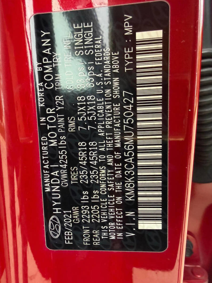 Used 2021 Hyundai Kona Limited AWD/4WD image 38