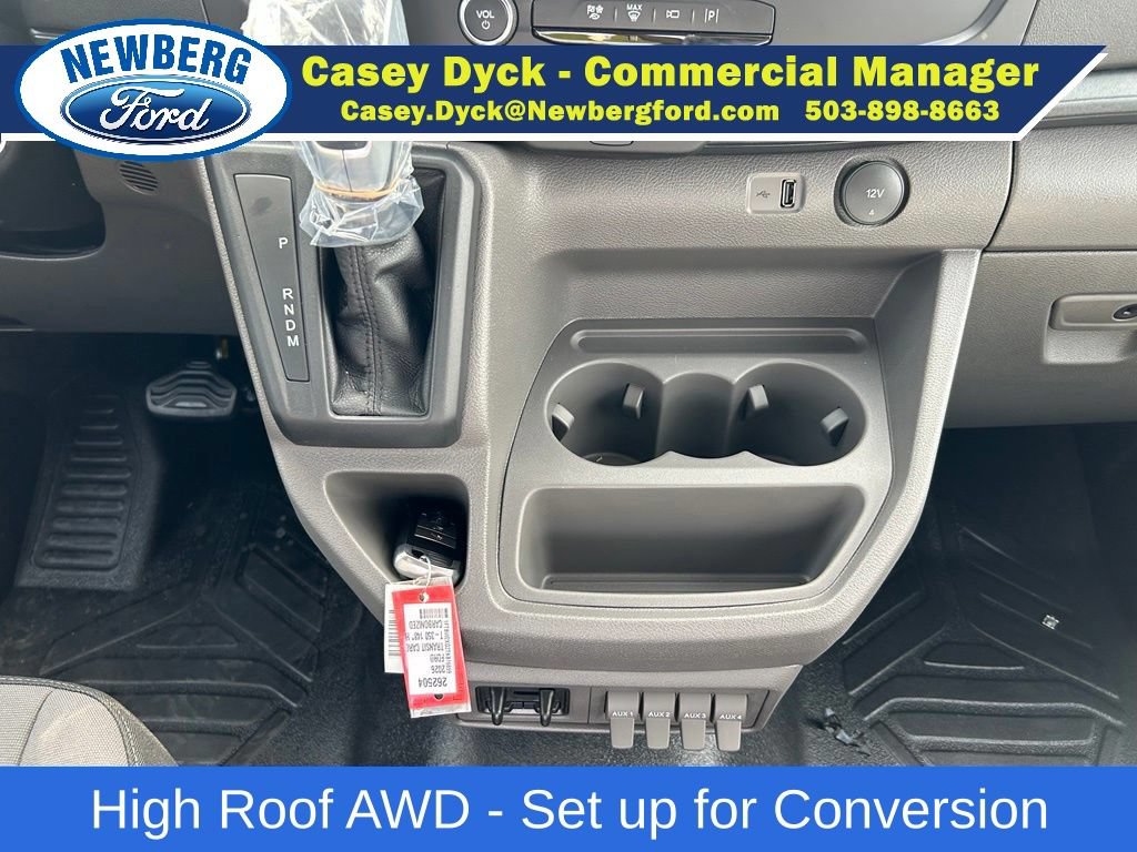 New 2026 Ford Transit 350 148 High Roof AWD w/ Upfitter Package image 15