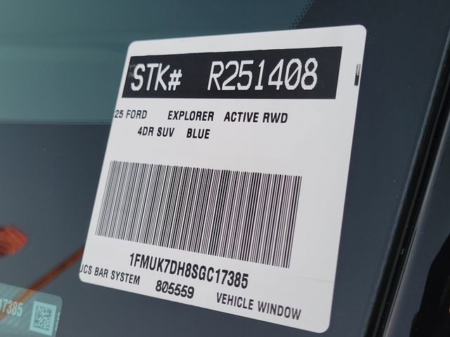 Used 2025 Ford Explorer Active w/ Active Comfort Package RWD image 29