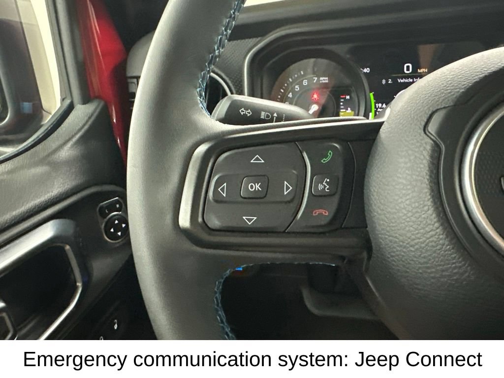 Used 2025 Jeep Wrangler Unlimited Rubicon 4xe w/ Safety Group AWD/4WD image 39