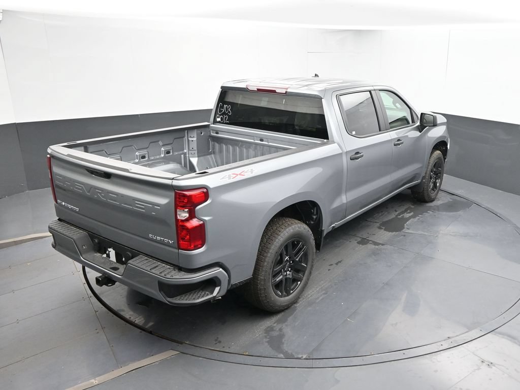 New 2026 Chevrolet Silverado 1500 Custom w/ Turbomax Blackout Package AWD/4WD image 32