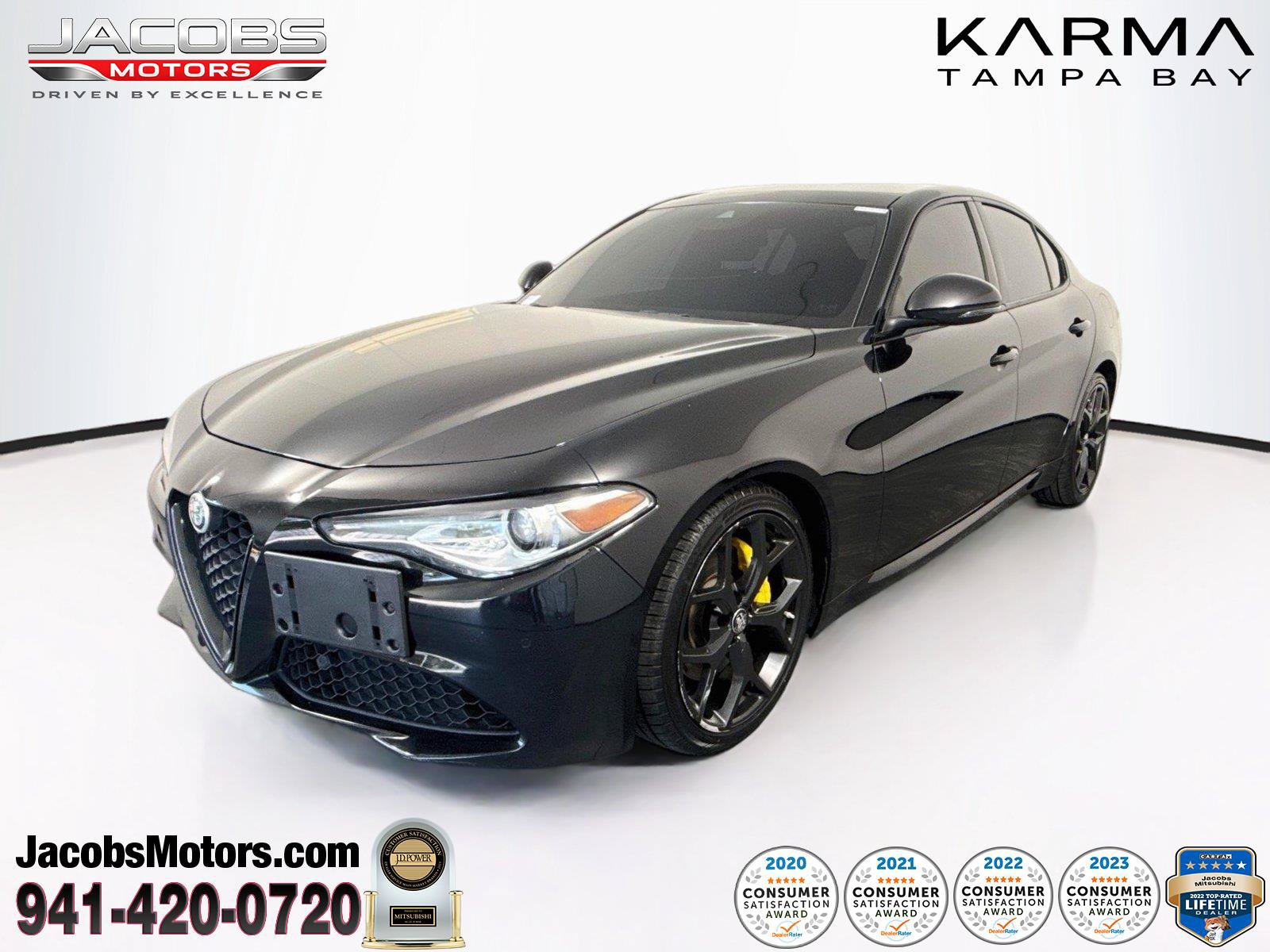 Used 2021 Alfa Romeo Giulia Ti w/ Nero Edizione RWD image 1