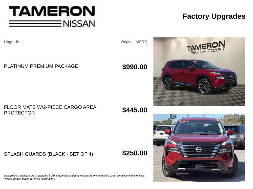 Used 2024 Nissan Rogue Platinum w/ Platinum Premium Package FWD image 6