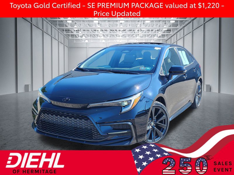 Used 2023 Toyota Corolla SE w/ SE Premium Package