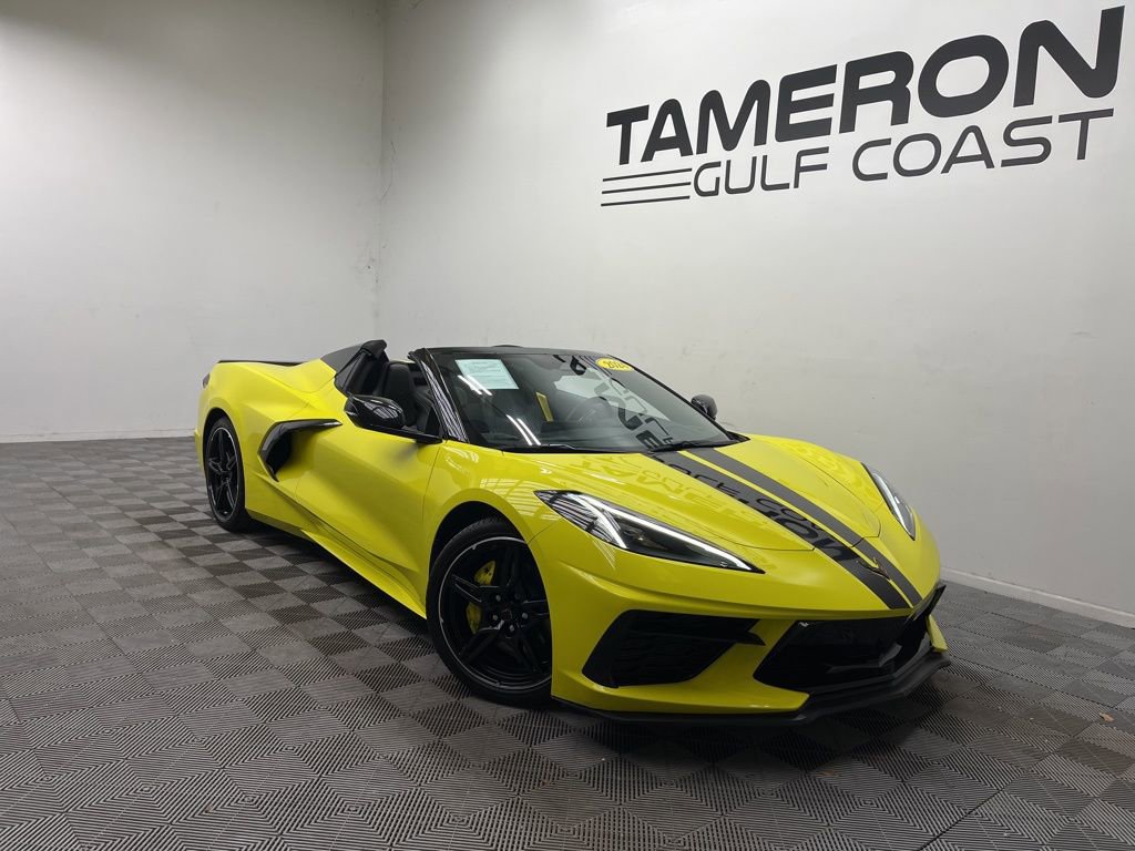 Used 2024 Chevrolet Corvette Stingray Convertible w/ Battery Protection Package RWD image 1