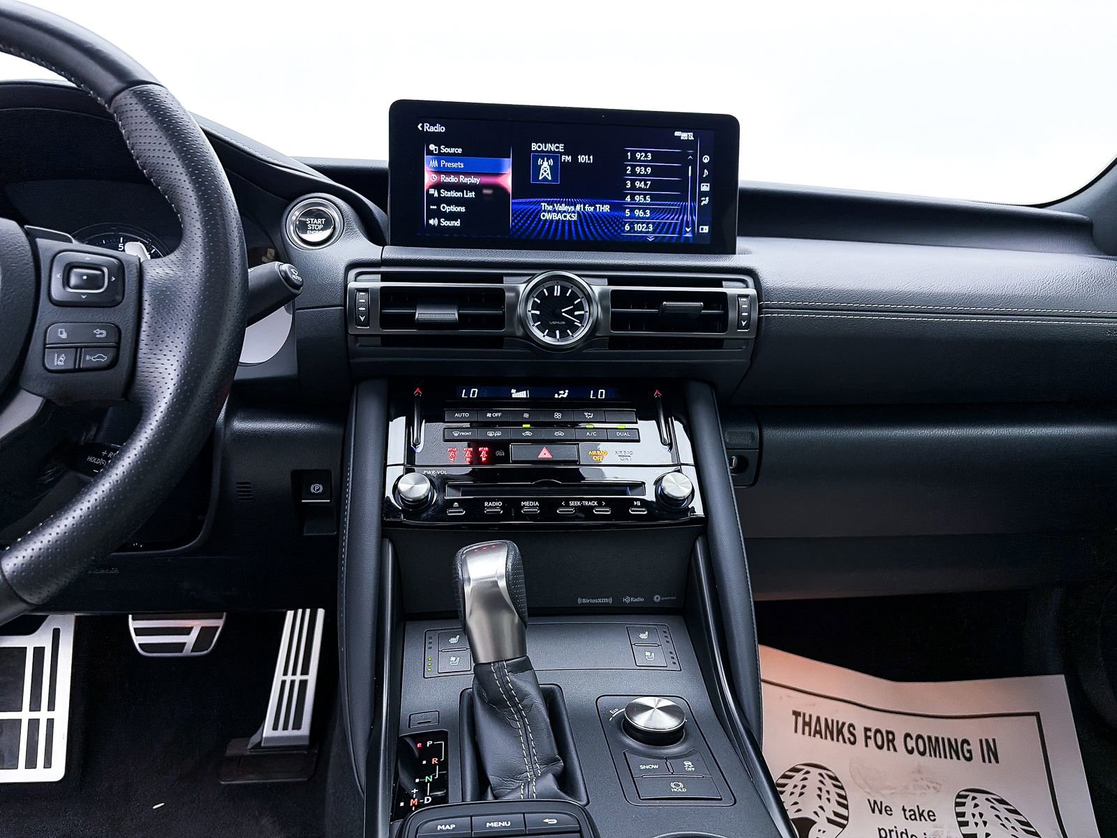 Used 2025 Lexus IS 350 F Sport w/ Navigation Package RWD image 9