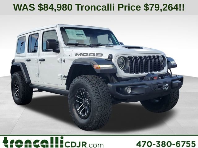New 2026 Jeep Wrangler Unlimited Rubicon 392 w/ Quick Order Package 27X Moab