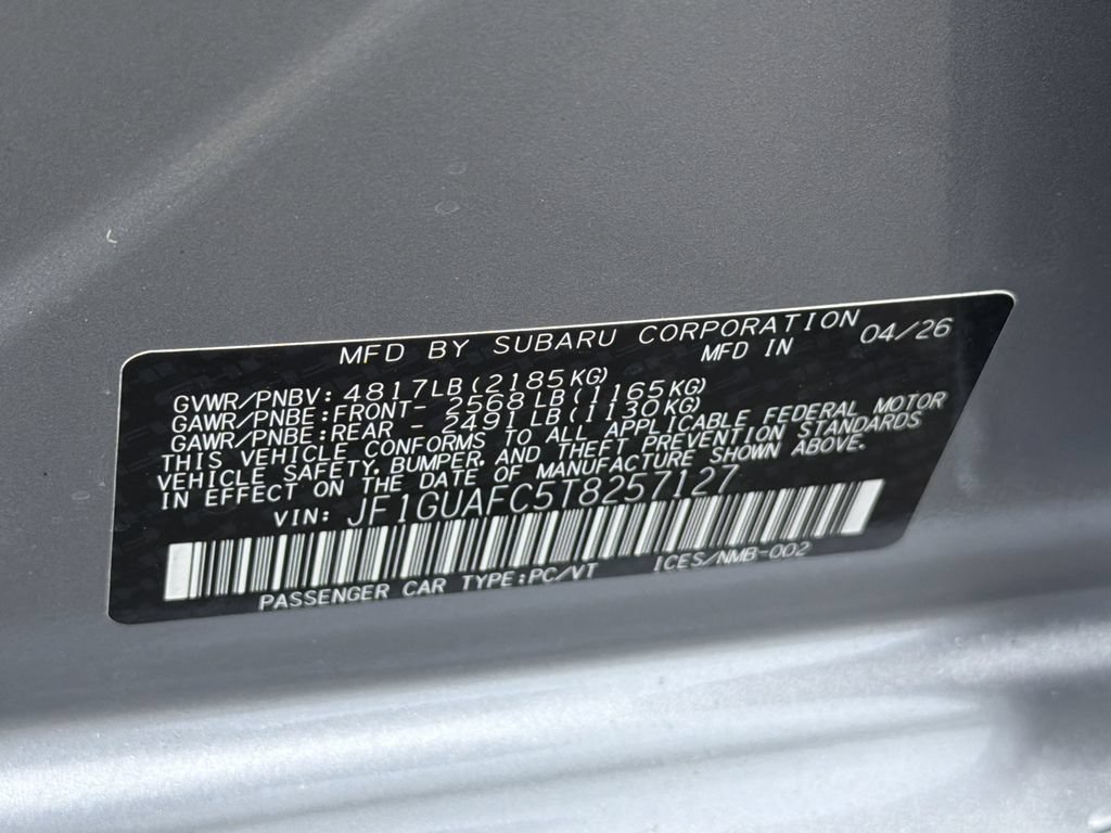 New 2026 Subaru Impreza 2.0i Sport AWD/4WD image 32