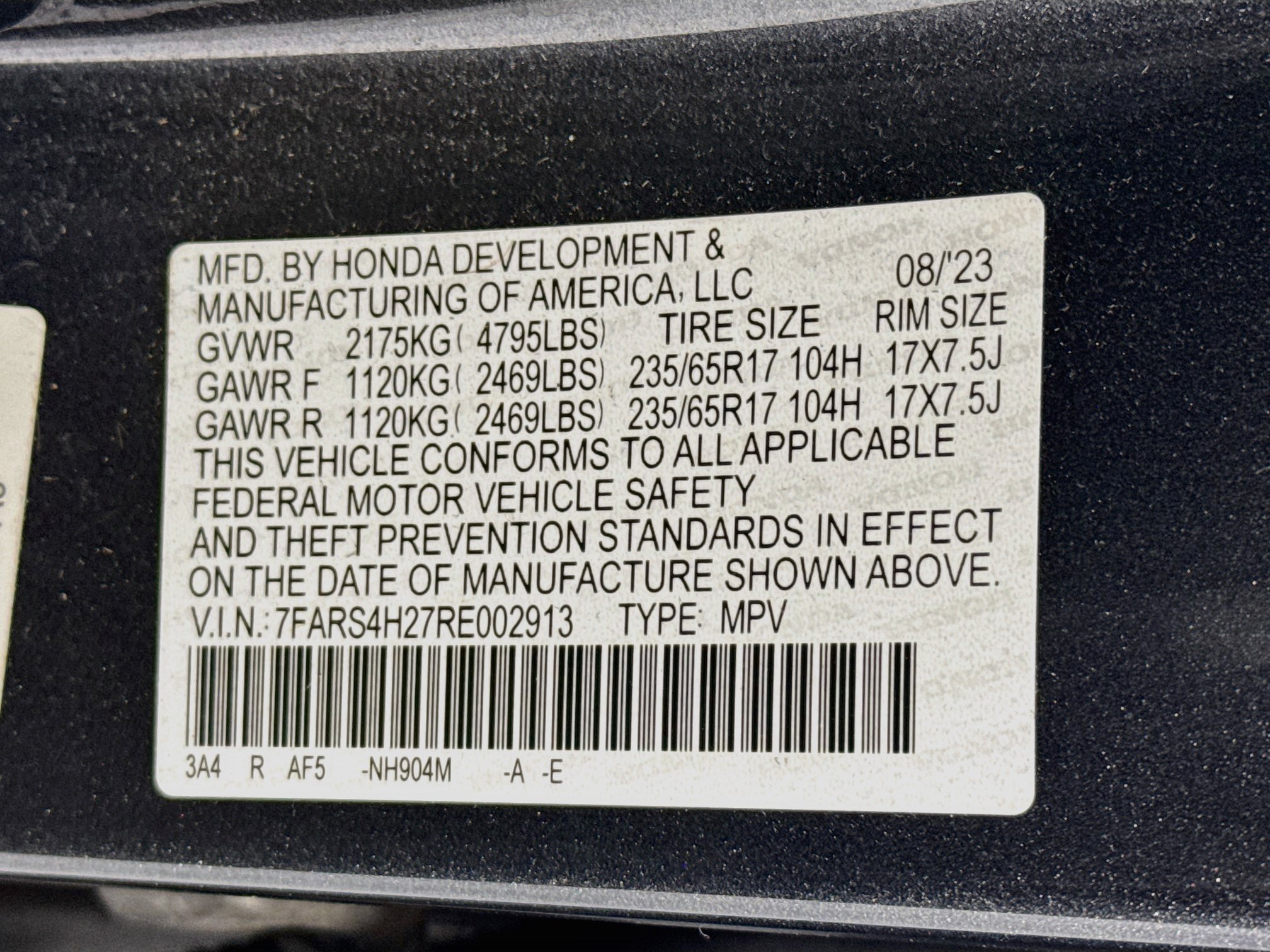 Certified 2024 Honda CR-V LX image 29