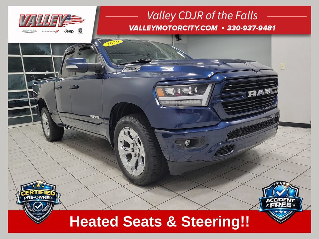 Certified 2020 RAM 1500 Big Horn AWD/4WD 360° Tour