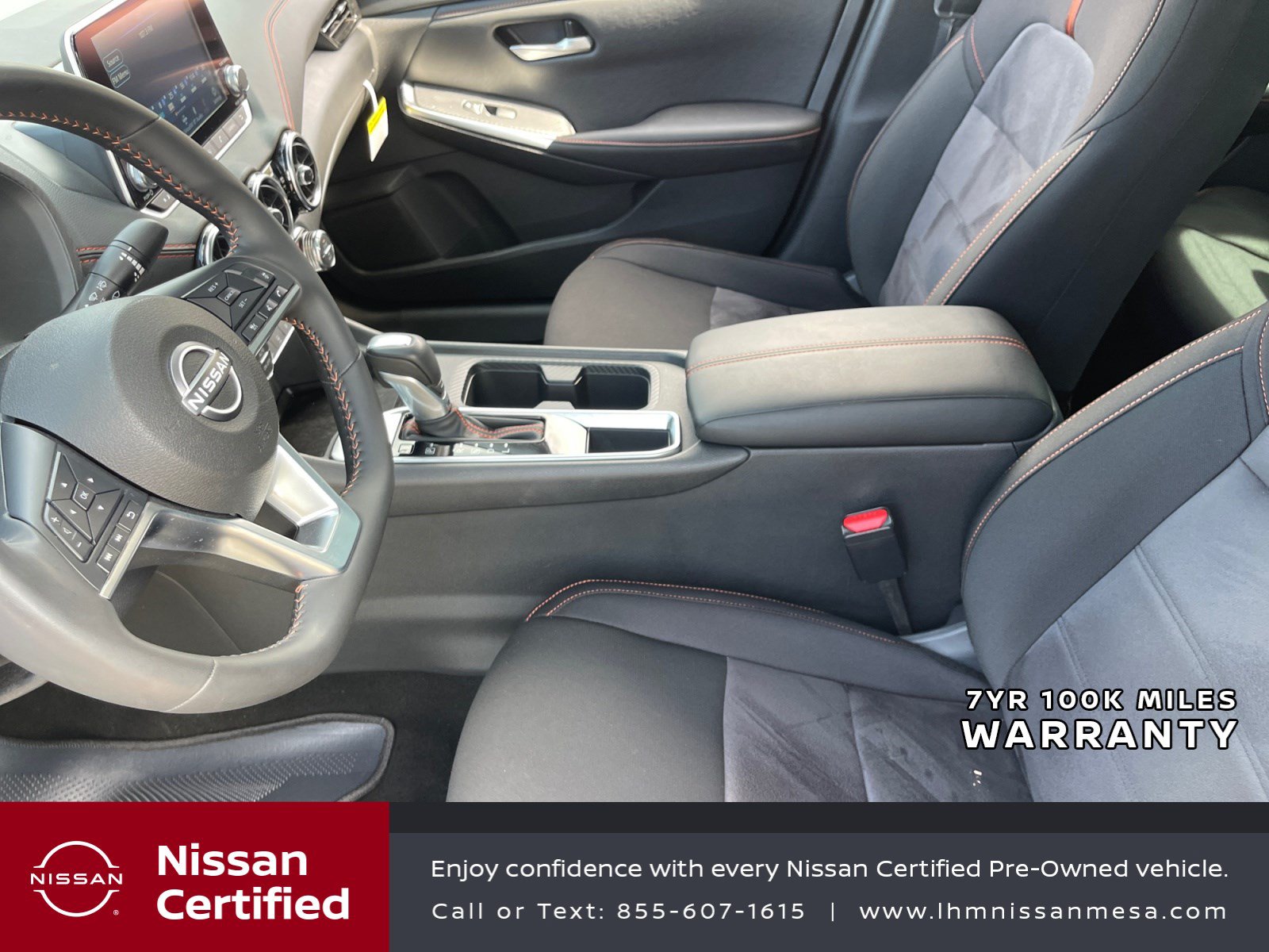 Certified 2025 Nissan Sentra SR FWD image 14