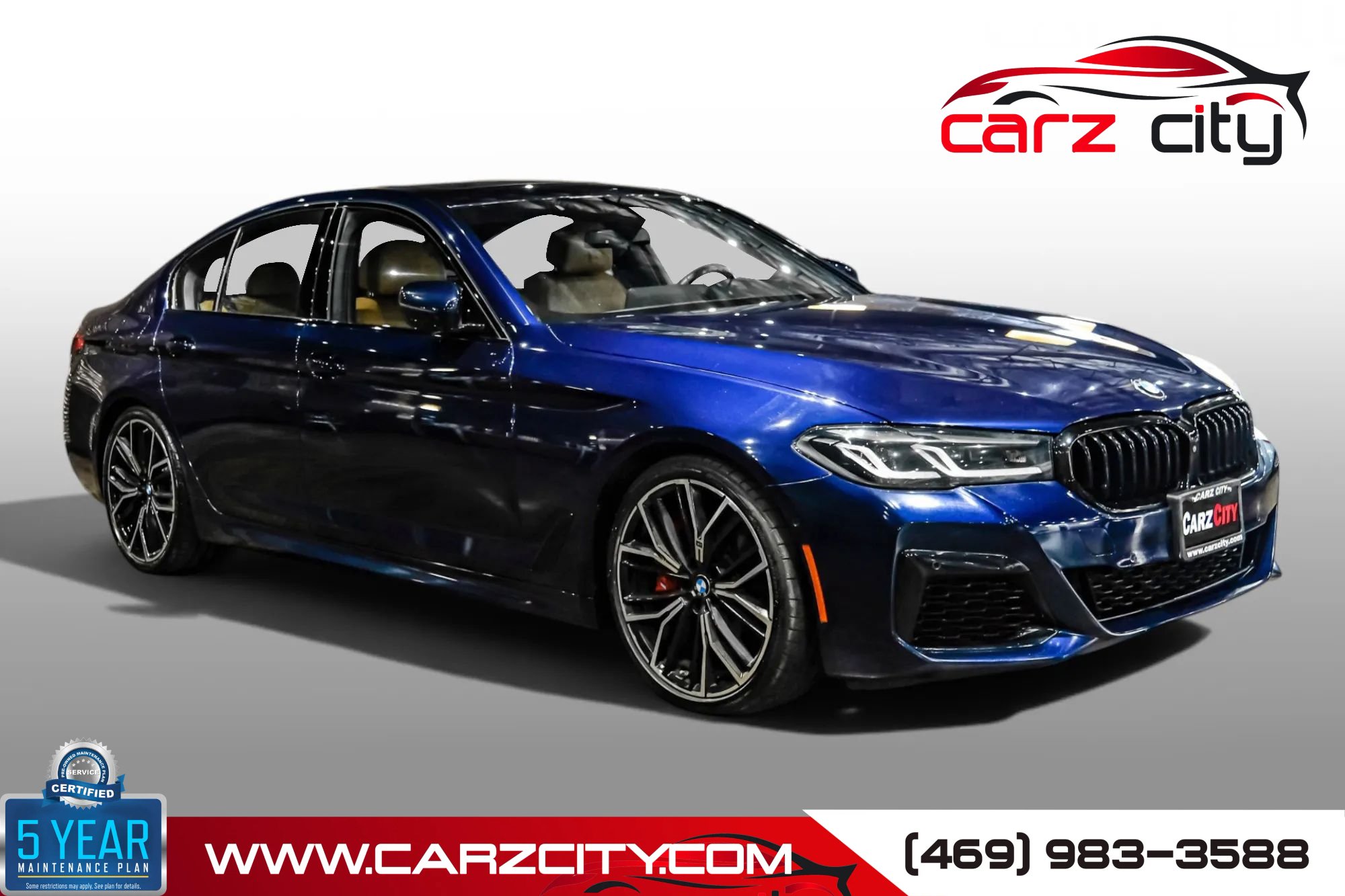 Used 2023 BMW M550i xDrive w/ Parking Assistance Package AWD/4WD image 1