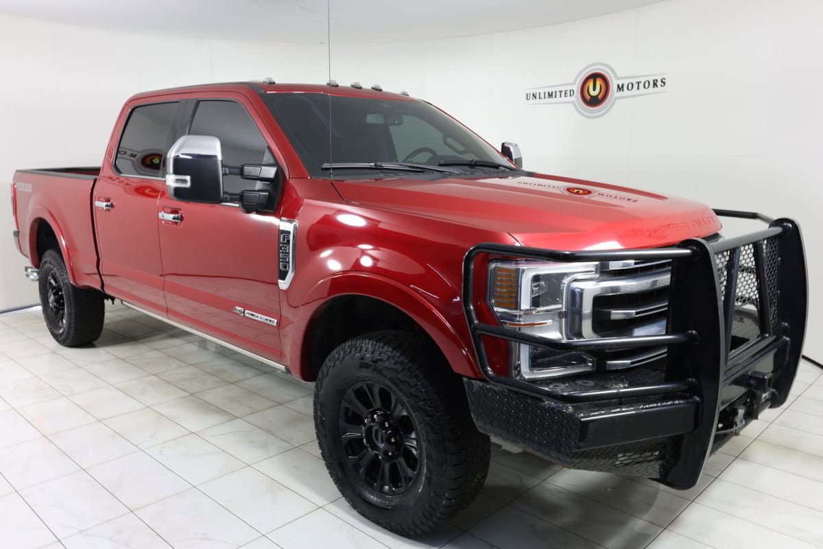 Used 2021 Ford F350 Platinum w/ Tremor Off-Road Package AWD/4WD image 40