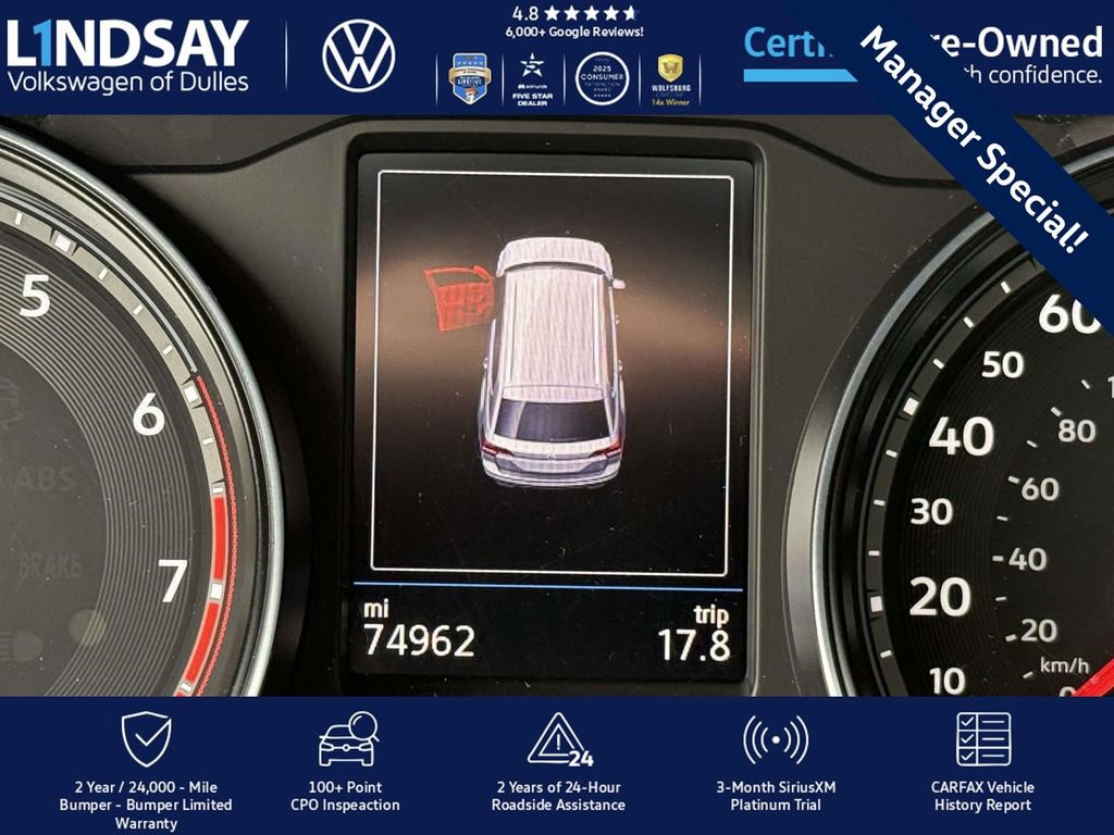 Certified 2021 Volkswagen Atlas SE w/ Panoramic Sunroof Package image 27