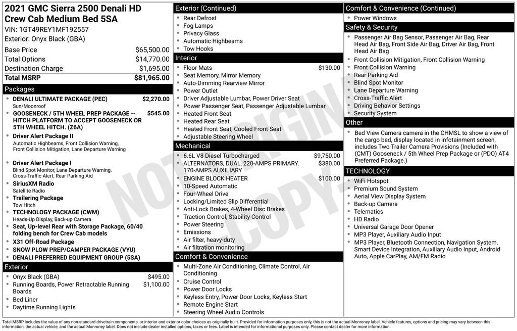 Used 2021 GMC Sierra 2500 Denali w/ Denali Ultimate Package AWD/4WD video 2