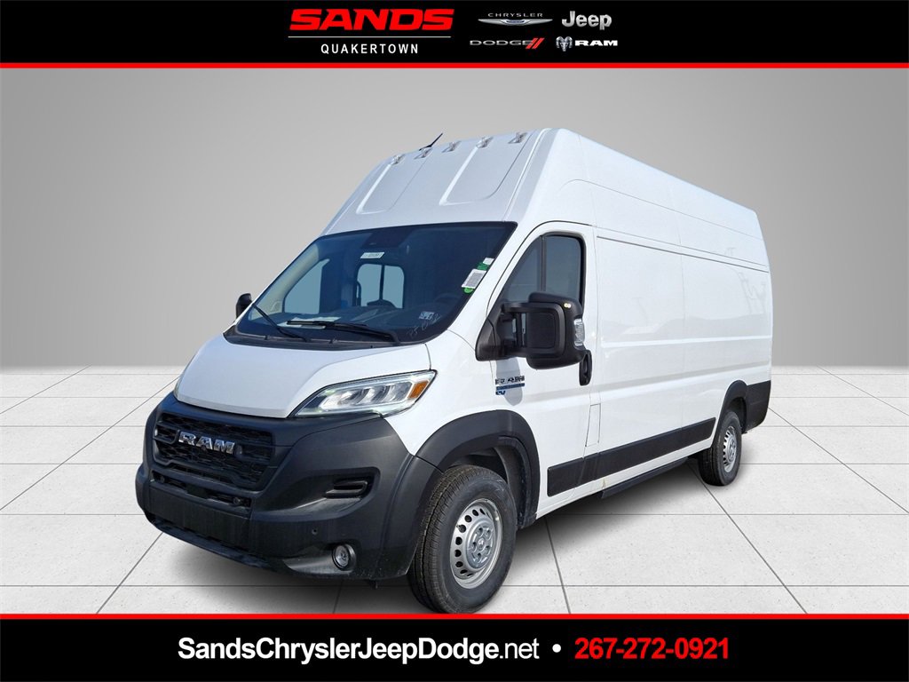 New 2024 RAM ProMaster 3500 w/ Delivery Van Package