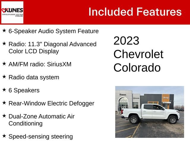 Used 2023 Chevrolet Colorado LT w/ LT Convenience Package image 5