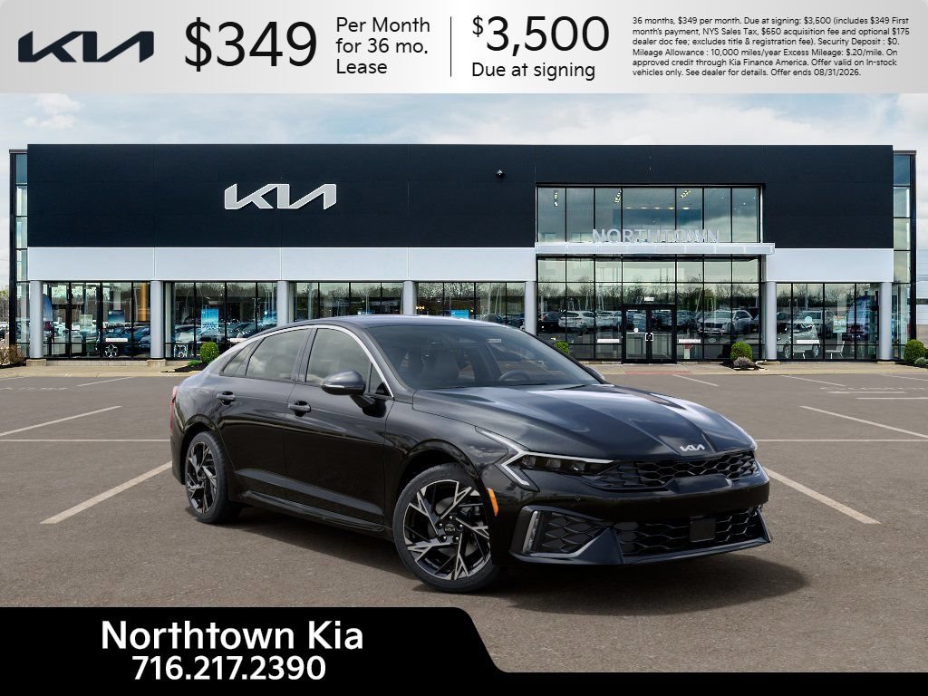New 2026 Kia K5 GT-Line w/ GT-Line Red Interior Package AWD/4WD image 9