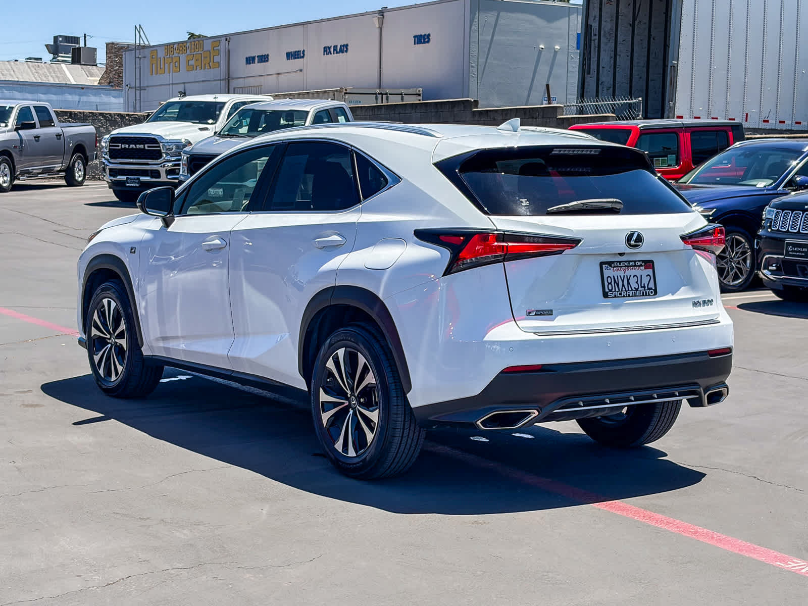 Used 2020 Lexus NX 300 F Sport w/ F Sport Premium Package AWD/4WD image 2