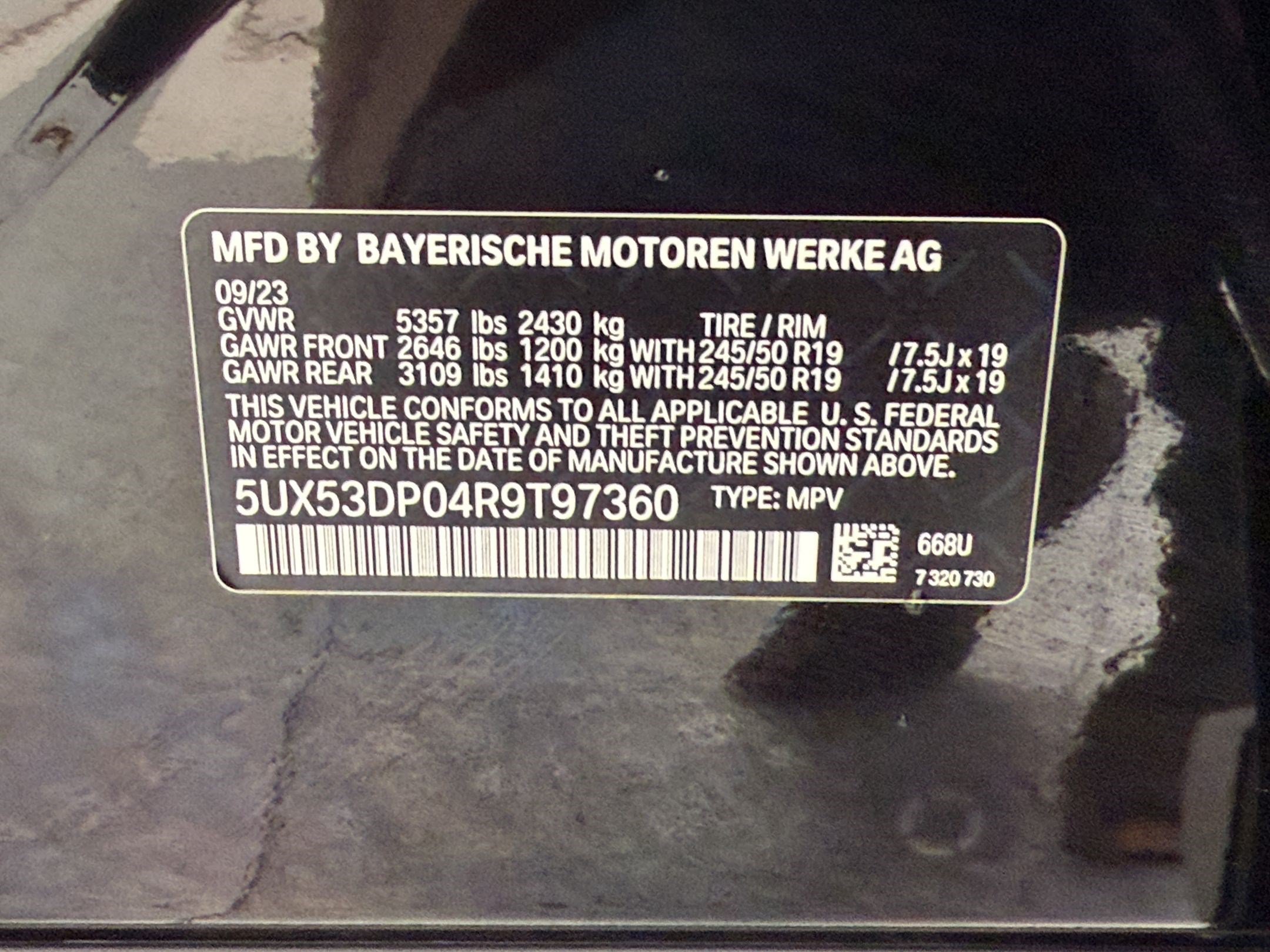Certified 2024 BMW X3 xDrive30i w/ Convenience Package AWD/4WD image 26