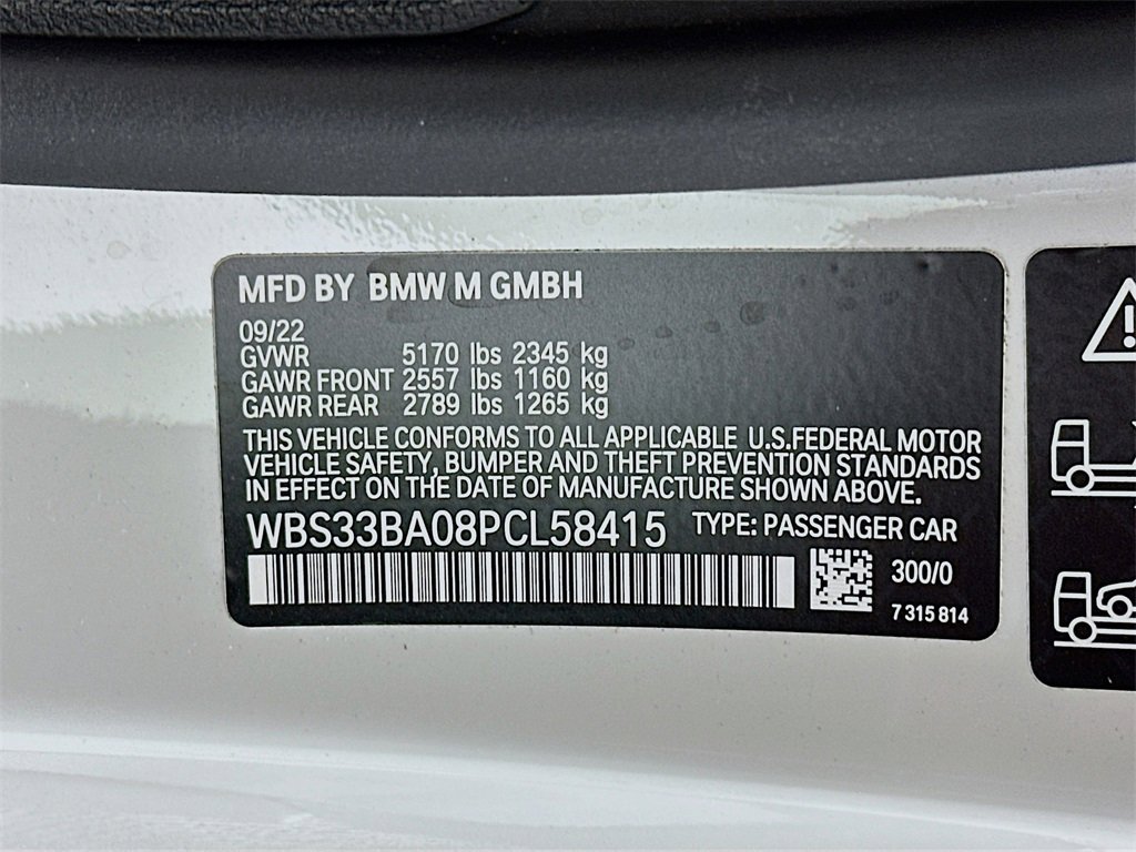 Used 2023 BMW M4 xDrive Competition image 31