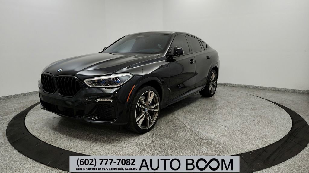 Used 2021 BMW X6 M50i w/ Executive Package AWD/4WD video 1