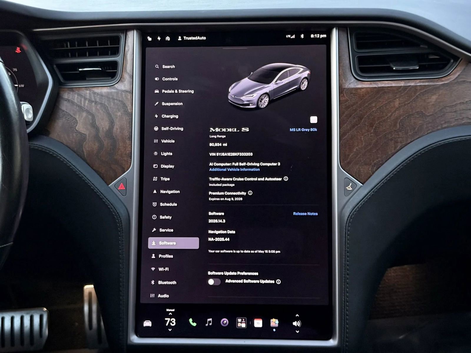 Used 2019 Tesla Model S Long Range AWD/4WD image 14