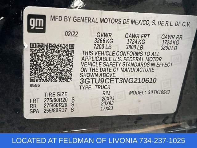 Used 2022 GMC Sierra 1500 Elevation image 32