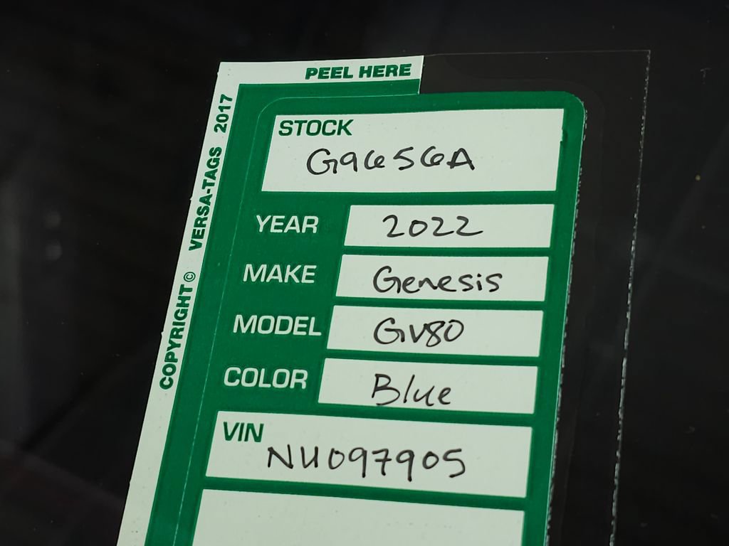 Used 2022 Genesis GV80 2.5T w/ Prestige Package 04 AWD/4WD image 42