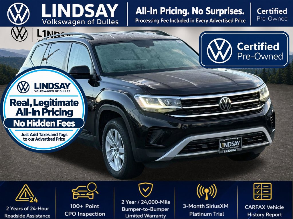 Used 2021 Volkswagen Atlas S