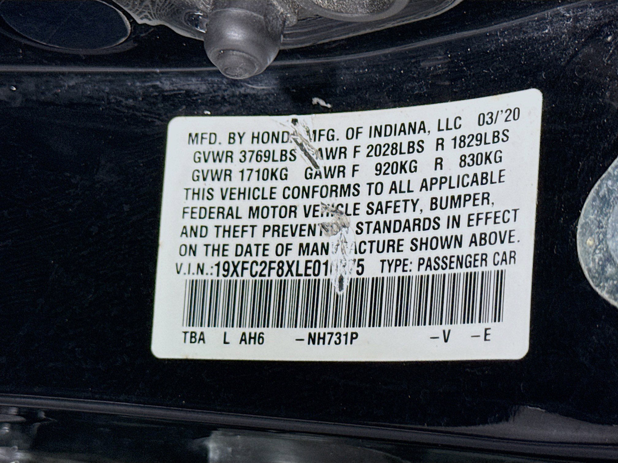 Used 2020 Honda Civic Sport image 40